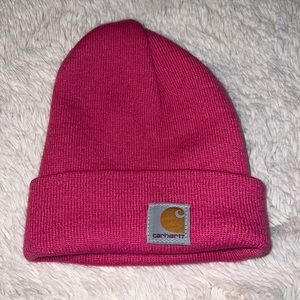 Pink Carhartt Beanie